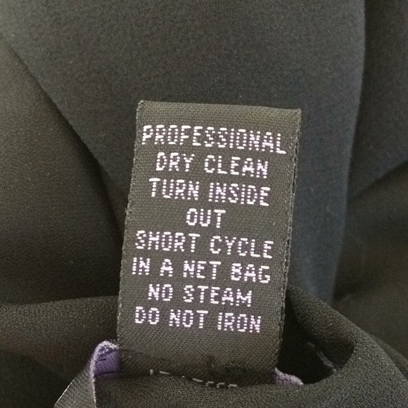 100% Silk Chiffon Black Beaded Sleeveless Top Sz S - Picture 6 of 7